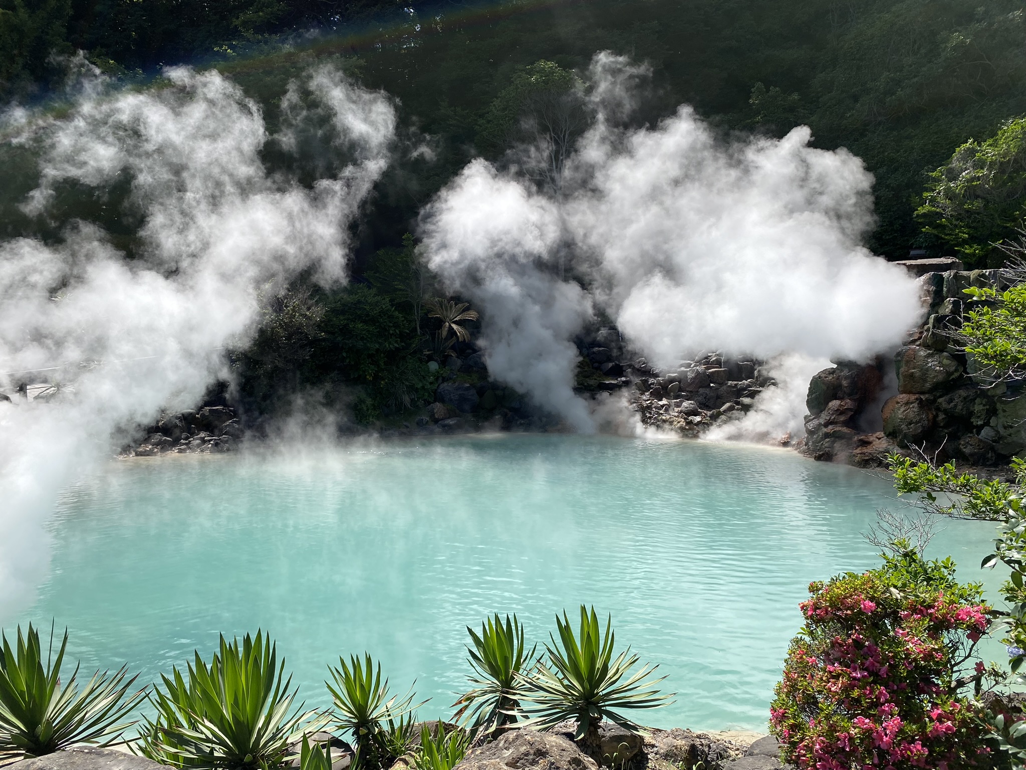 Hot springs in Beppu