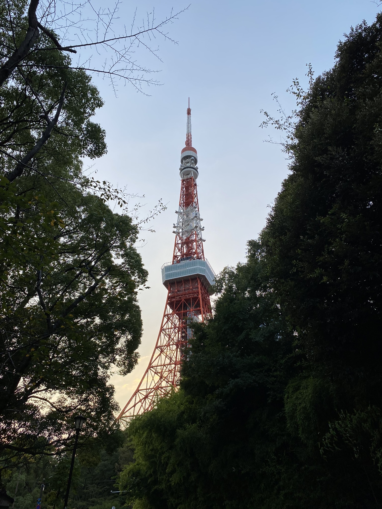 Sunset at Tokyo Tower